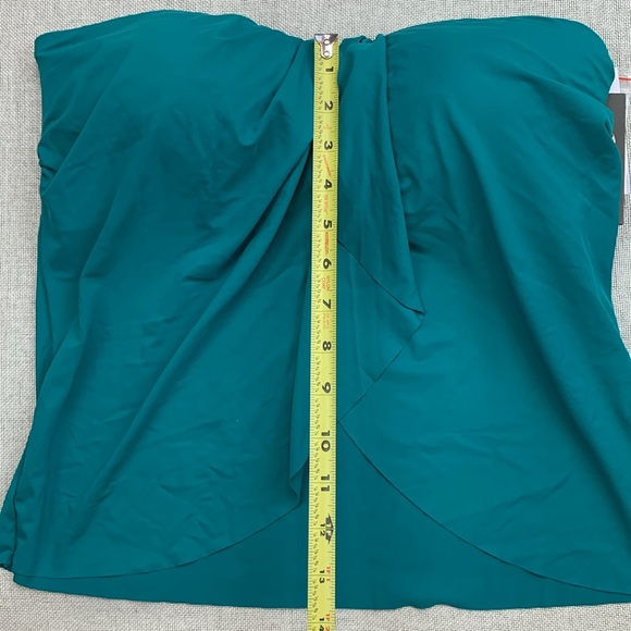 VINCE CAMUTO Women Convertible Adjustable Tankini Swimsuit Top Size M - Picture 9 of 10
